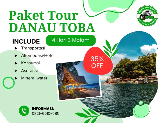 DANAU TOBA 4 HARI 3 MALAM