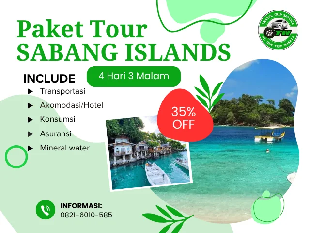 PAKET WISATA SABANG 4 HARI 3 MALAM